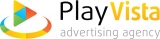 Логотип PlayVista Рекламное агентство полного цикла